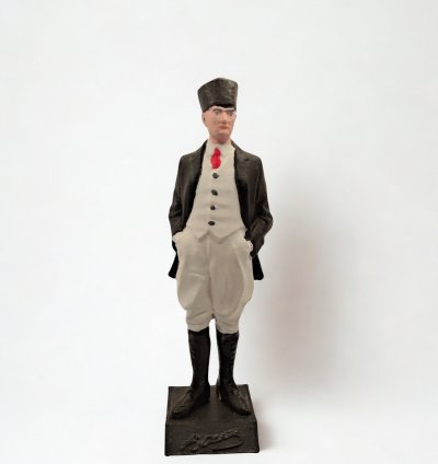 Atatürk Figürü 3D Baskı Heykel - Özgün ve Anlamlı Tasarım