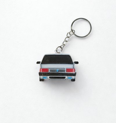 3D Baskı Tofaş Stili Arka Görünüm Anahtarlık – Efsane Geri Döndü