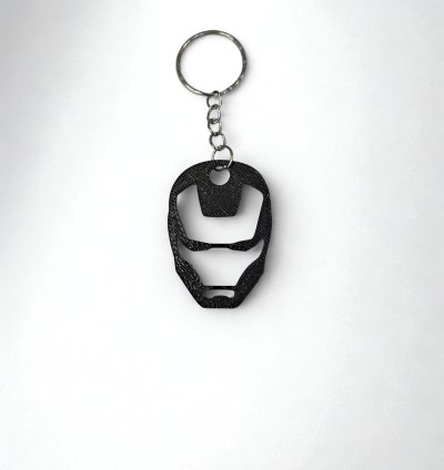 3D Baskı Iron Man Maske Anahtarlık – Marvel Hayranlarına Özel