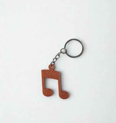 3D Baskı Nota Figürlü Anahtarlık – Müzik Tutkunlarına Özel Tasarım