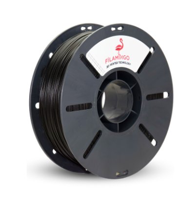 Filamingo PLA Plus Siyah Filament 1.75mm 1kg